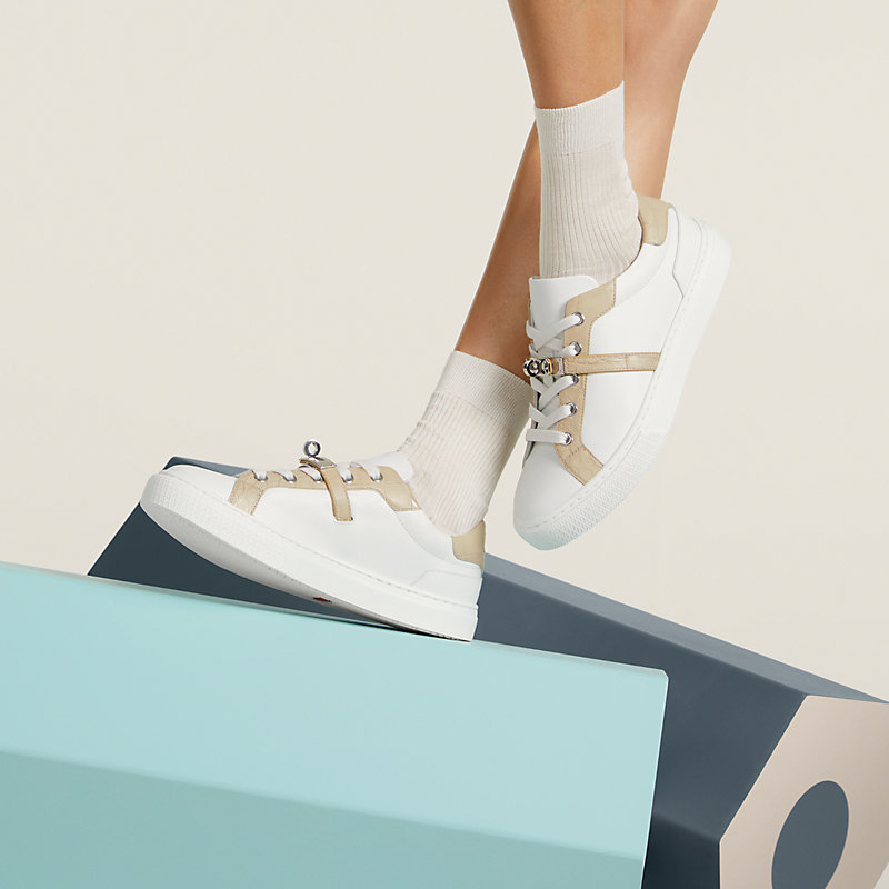 Day sneaker - White | Hermès USA